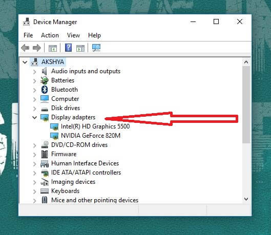  device manager - windows 10 brightness not working