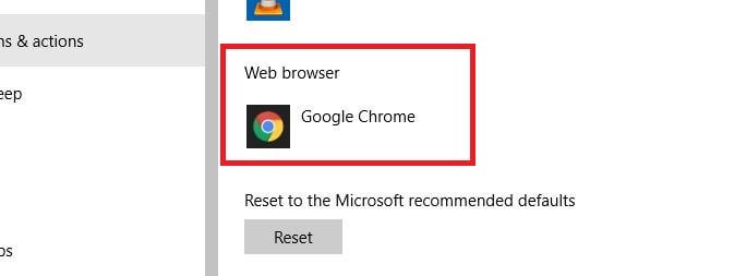 set default browser chrome