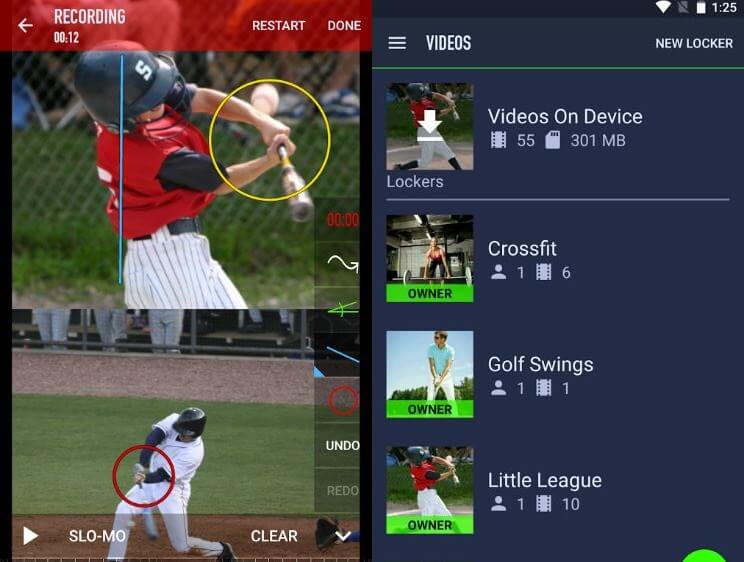 Coach's Eye slow motion video apps