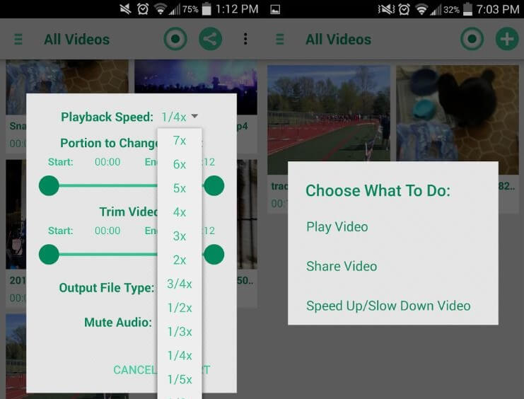 Fast and slow motion video tool slow motion video apps