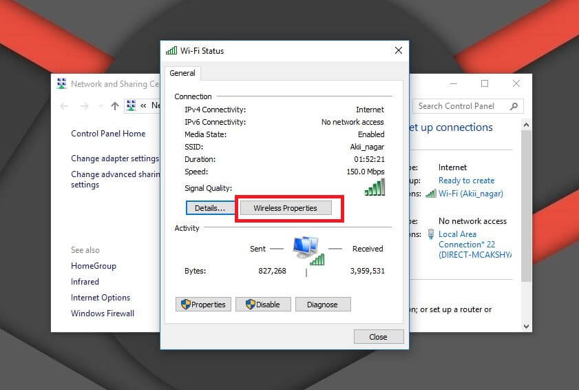 How To View Saved Wifi Password On Windows 10 Pc Bouncegeek 