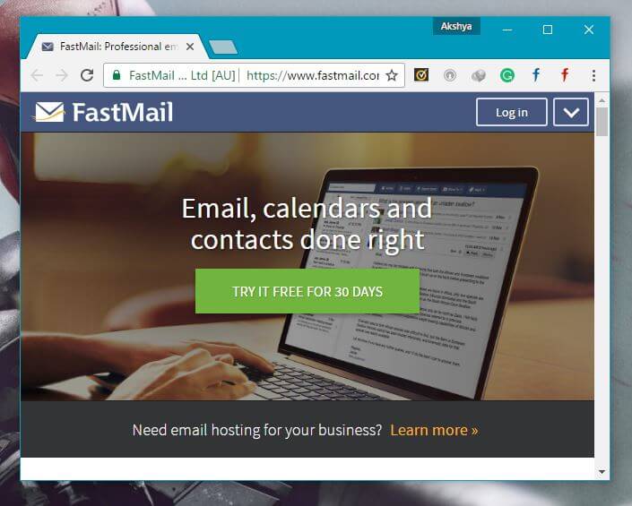 FastMail Best Gmail Alternatives