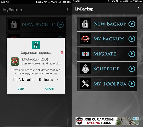 my android backup