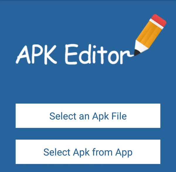 rename android app - APK editor pro