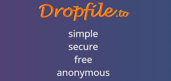Anonymous File Sharing - DropFile