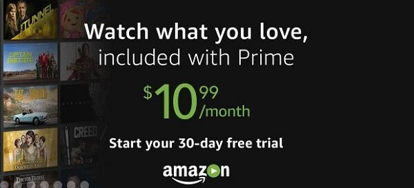 Netflix Alternative - Amazon Prime