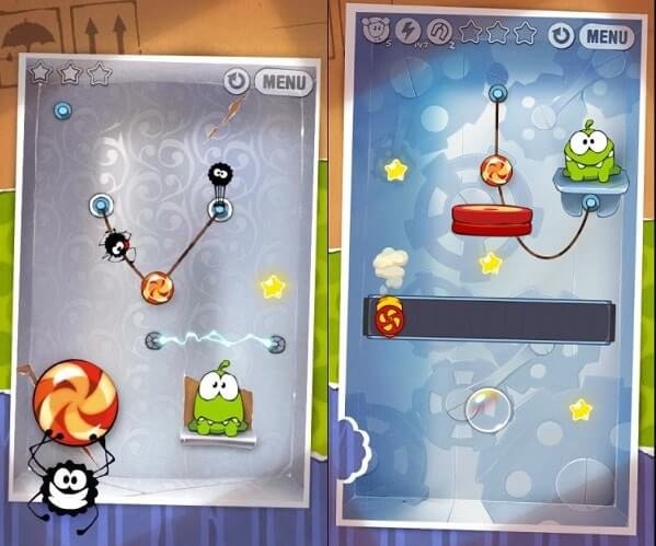 Cut the rope - Best Puzzle Games