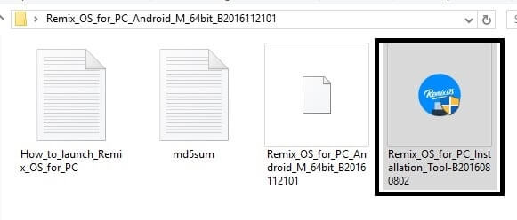 Remix OS Installer - Dual Boot Remix OS