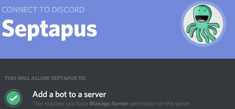 Septapus - Best Discord bots