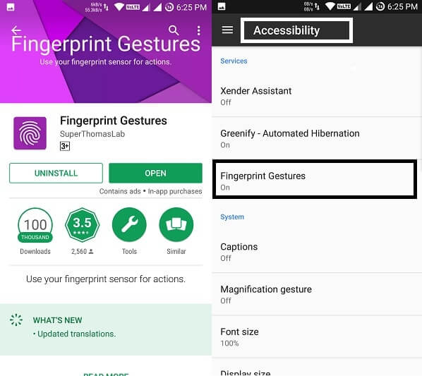 Customize Fingerprint Gestures - Fingerprint Gestures App Download