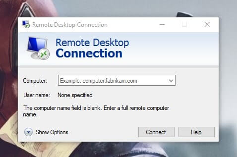 Remote Desktop Connection setup - TeamViewer Alternatives