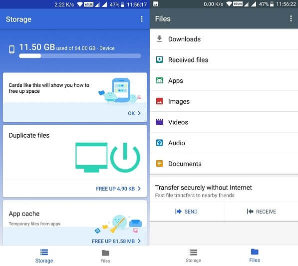 Files Go Best Android Cleaner App