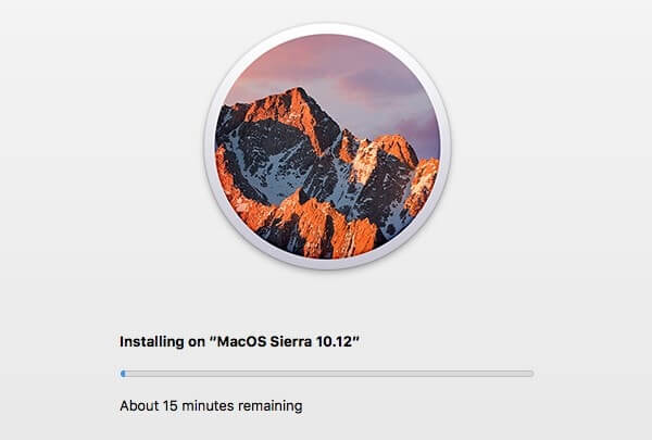 Installation Mac OS Sierra