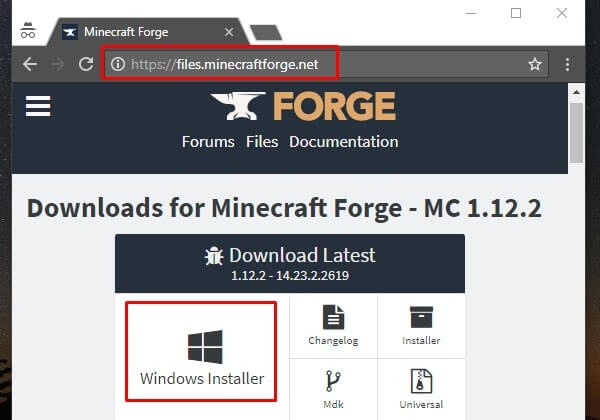 Download Minecraft Forge