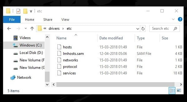 Delete files from etc folder