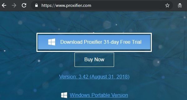 Download Proxifier 31-day Free Trial