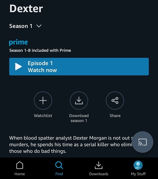Download Amazon Prime Video in Android and iOS