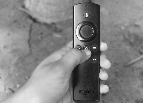 Hold Home Key of Fire TV Stick Remote