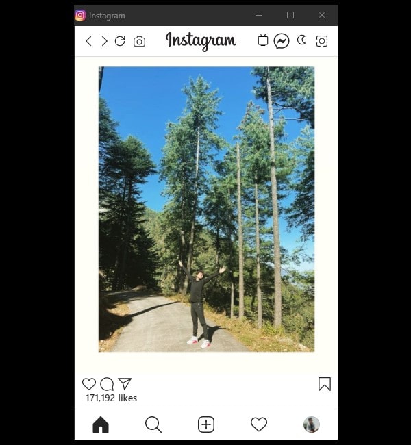Instagram Web App to Post on Instagram from PC