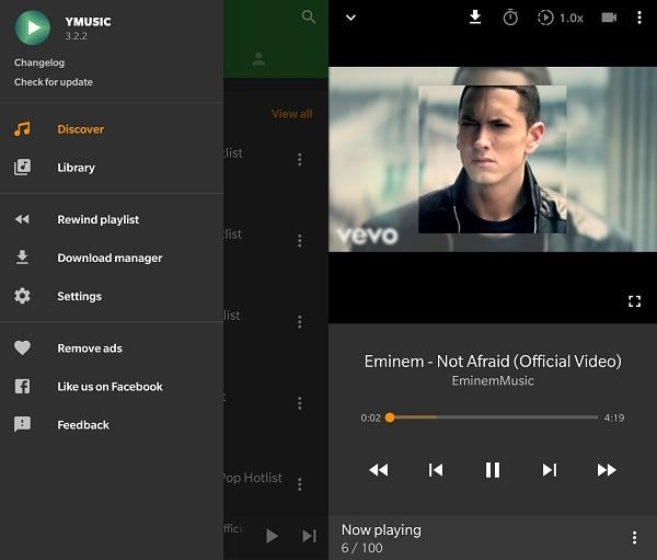 Download YMusic - YouTube music player