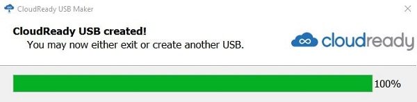 CloudReady USB Created