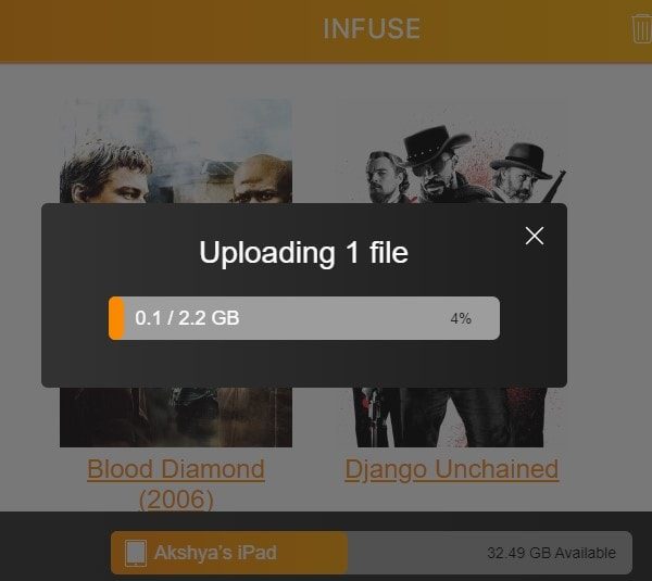 Infuse - Transfer Files from PC to iPad