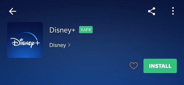 Install Disney+ App from APKPure