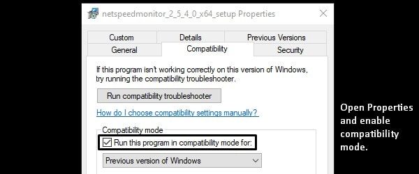 NetSpeedMonitor - Compatibility
