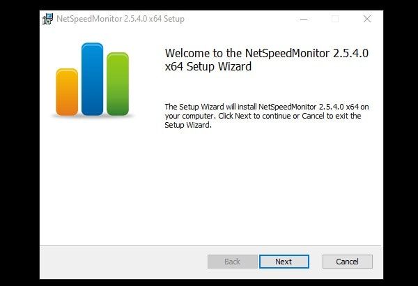 NetSpeedMonitor Setup - Installation