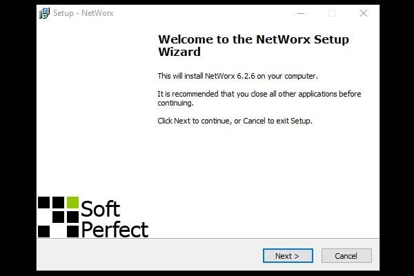 NetWorx Setup - Installation