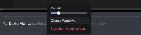 Stop Sharing Your Screen on Discord