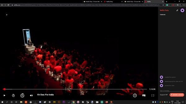 Netflix Party in Chrome - Watch Together with Friends