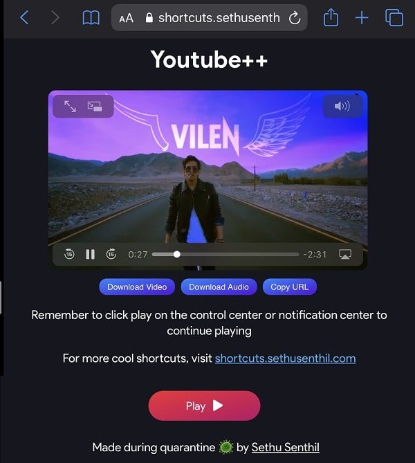 Play YouTube++ - Play YouTube Video in Background