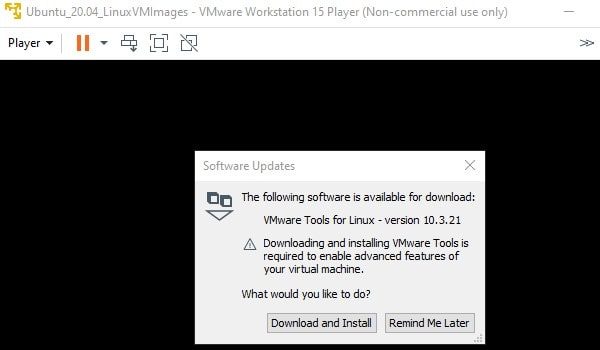 VMware Tools for Linux - Download and Install