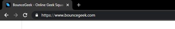 Full URL in Google Chrome