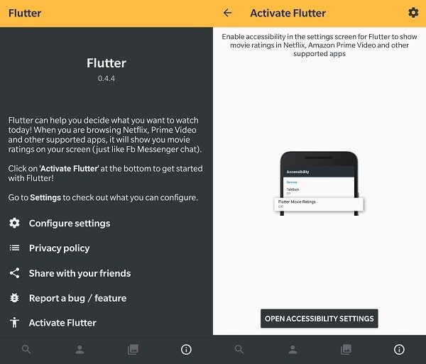Open Accessibility Settings - Flutter App