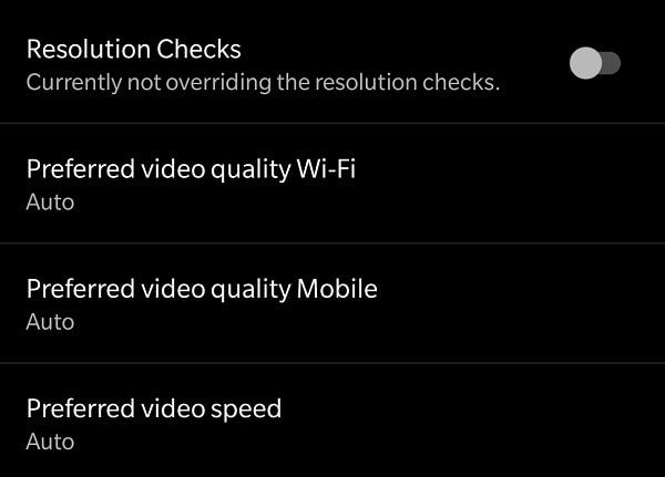 Resolution Checks - YouTube 480p Restriction