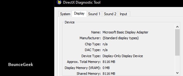 NVIDIA Display settings are not available - Microsoft Basic Display Adapter