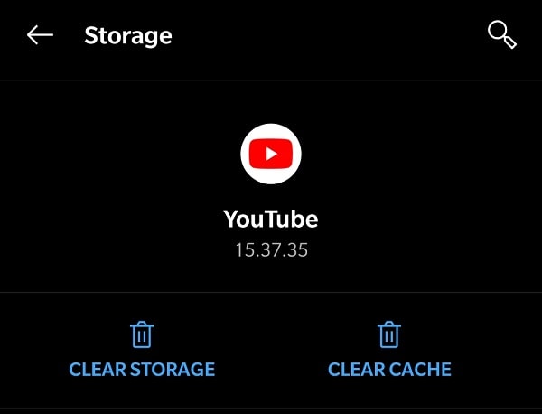 YouTube Playback ID Error - YouTube Clear Cache and Storage