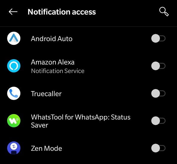 Allow Notification Access - WhatsTool for WhatsApp
