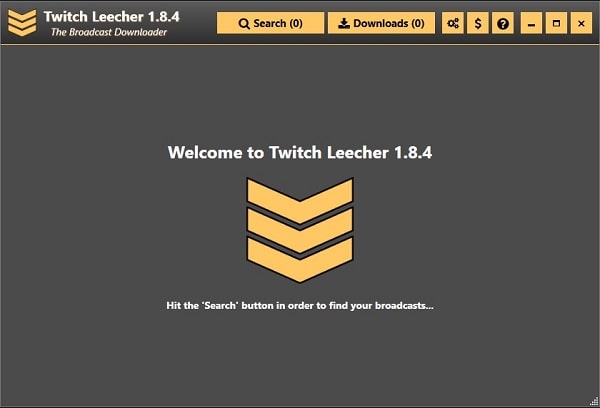 Twitch Leecher Search Option - Download Twitch VODs