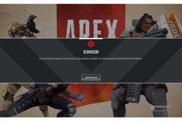 Apex Legends Connection to server timed out