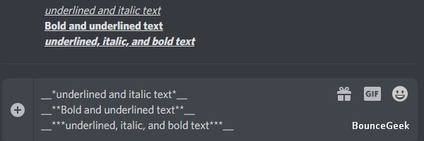 Discord Text Formatting Guide - Discord Chat Commands. - BounceGeek