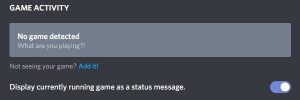 How to set Discord Custom Game Status. - BounceGeek