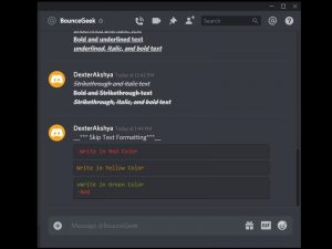 Discord Text Formatting Guide - Discord Chat Commands - BounceGeek