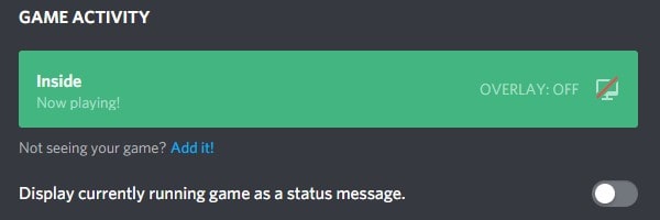 How to set Discord Custom Game Status - BounceGeek