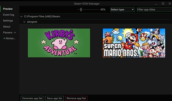 Play Retro Games with Steam using Steam ROM Manager - BounceGeek