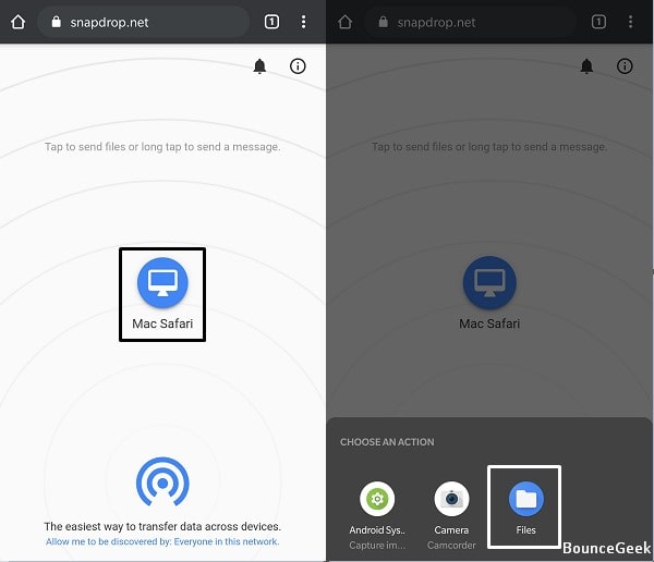 file transfer app between ios and android