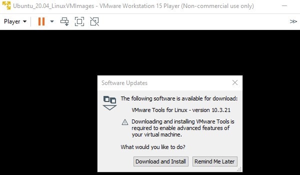 download and install vmware tools ubuntu