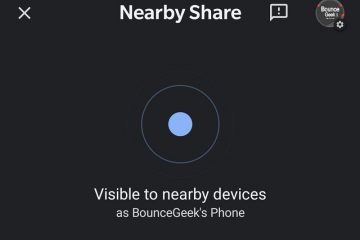 Enable Nearby Share on Android and Share Files